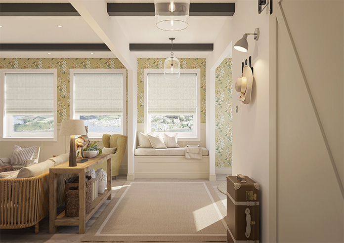 Teine, White Opal - Roman Blind - Image 8